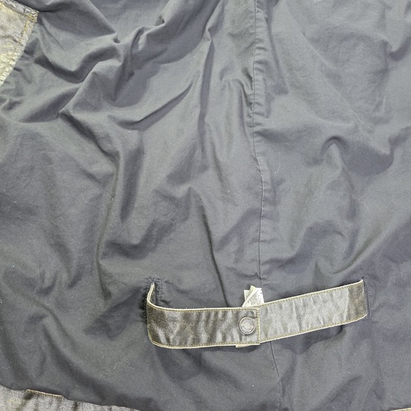 Harley‎ Davidson Waxed Duster Trench Coat Brown Distressed Long 2003 Size XL - Picture 5 of 13